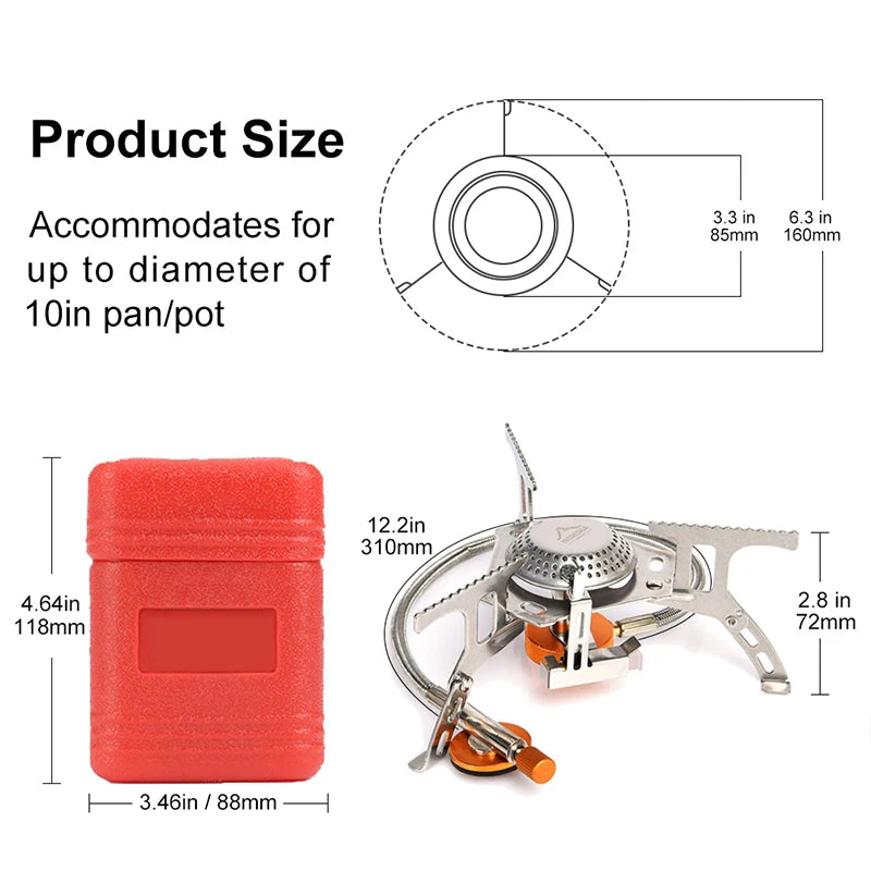 Camping Gas Stove Outdoor Tourist Burner