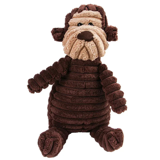 Dog Corduroy Toys  Animal Shape