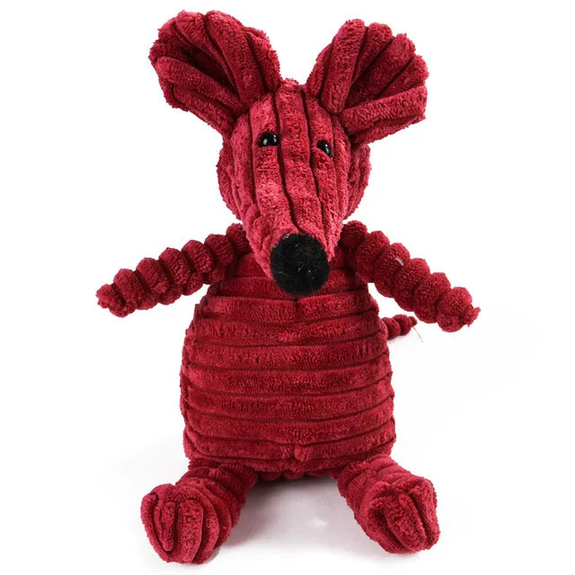 Dog Corduroy Toys  Animal Shape