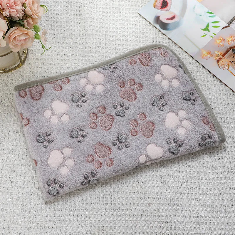 Pet Bed Mat Cute Warm Cover Towel
