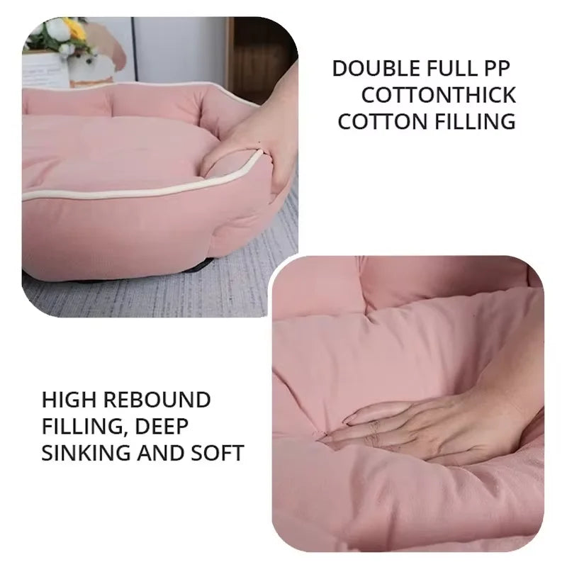 Big Bed Fluffy Pet Sofa