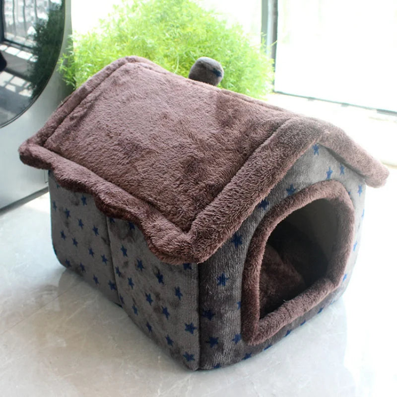 Double Roof Dog House Animal Shape House