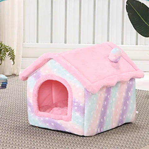 Double Roof Dog House Animal Shape House