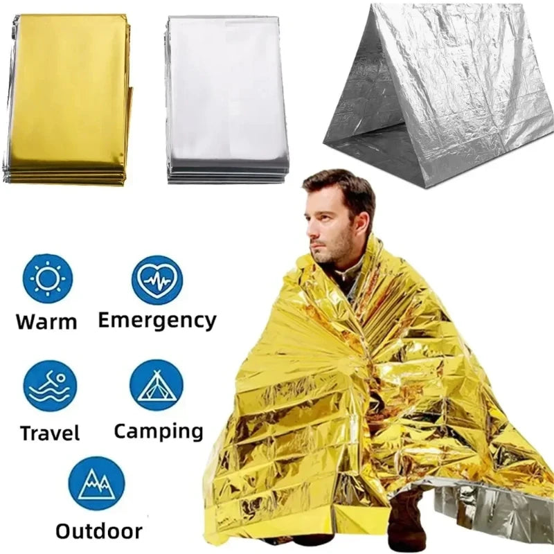 Outdoor Survival Emergency Blanke
