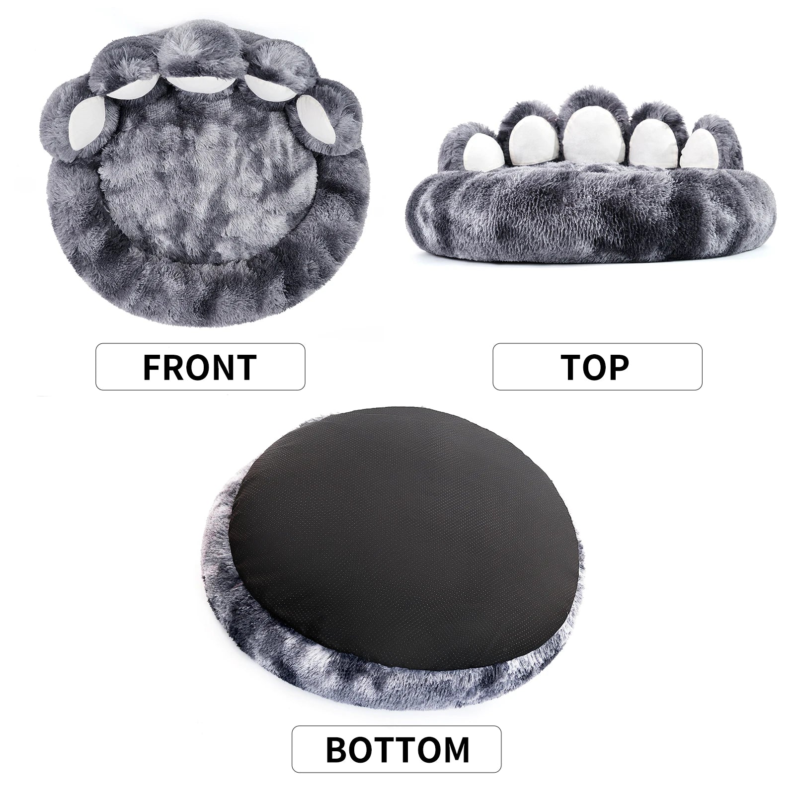 Cozy Comfy  Paw Shape Warm Pet Bed Cushion