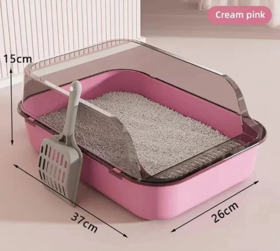 Kitty Sandbox Cat Litter Box Se