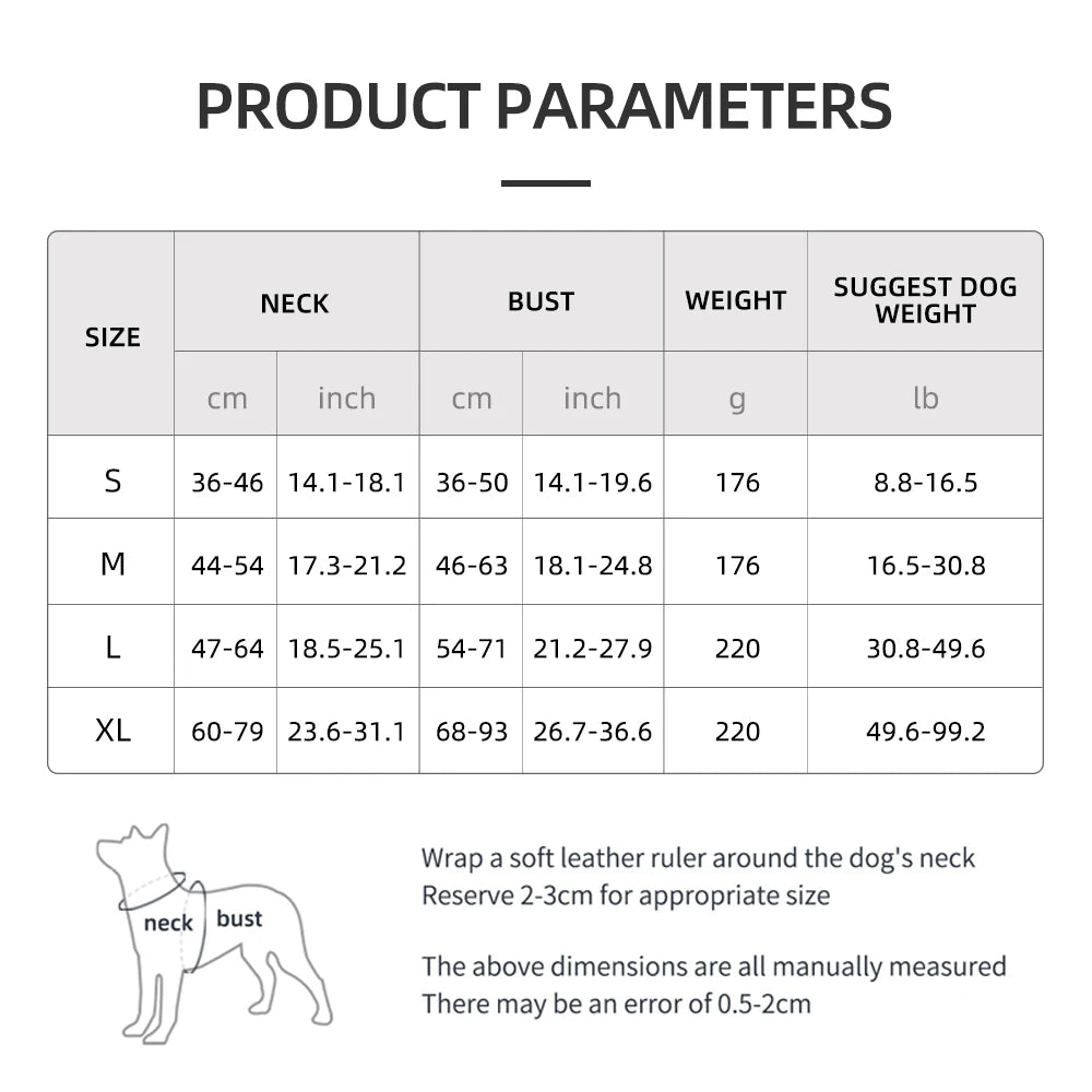 Reflective dog leash Explosion-proof Impact Tactics Chest Harness