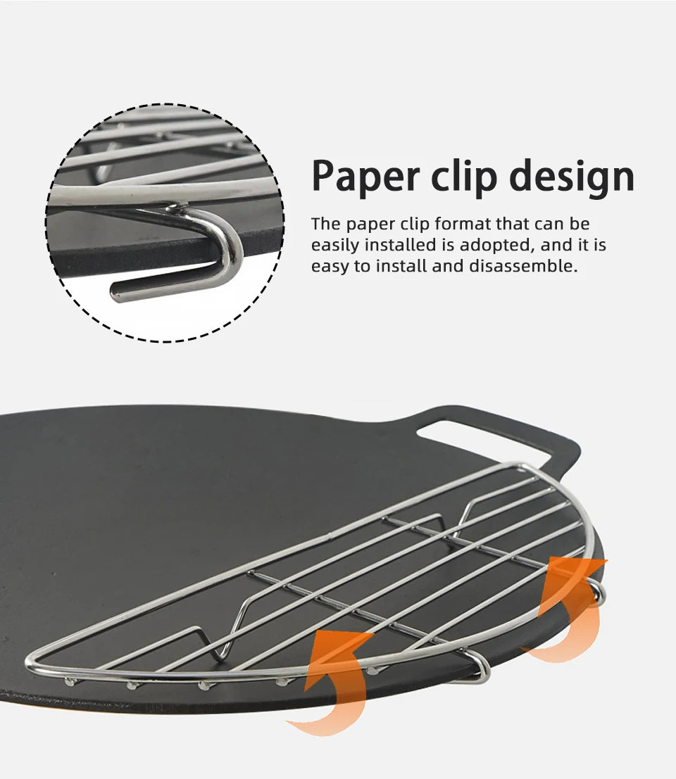 Outdoor Barbecue Net Steam Rack Stainless