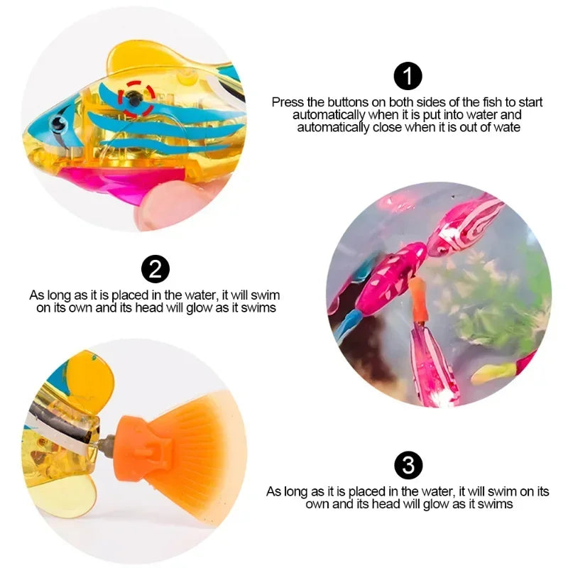 Interactive Electric Fish Water Cat Toy