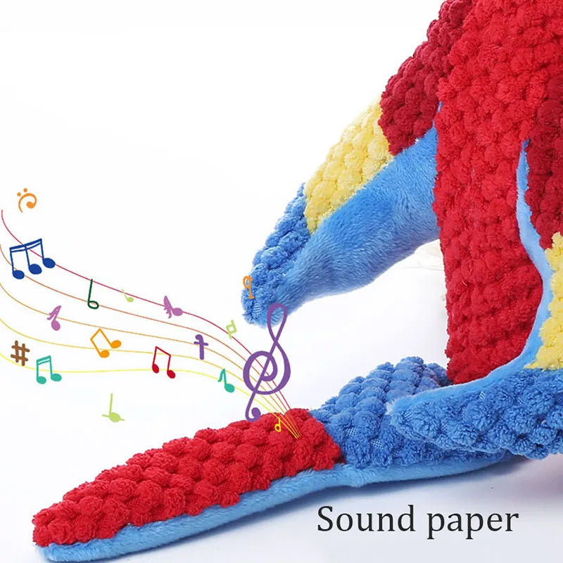 Interactive Squeaky Durable Stuffed Cotton Rope Pet Puppy Toys