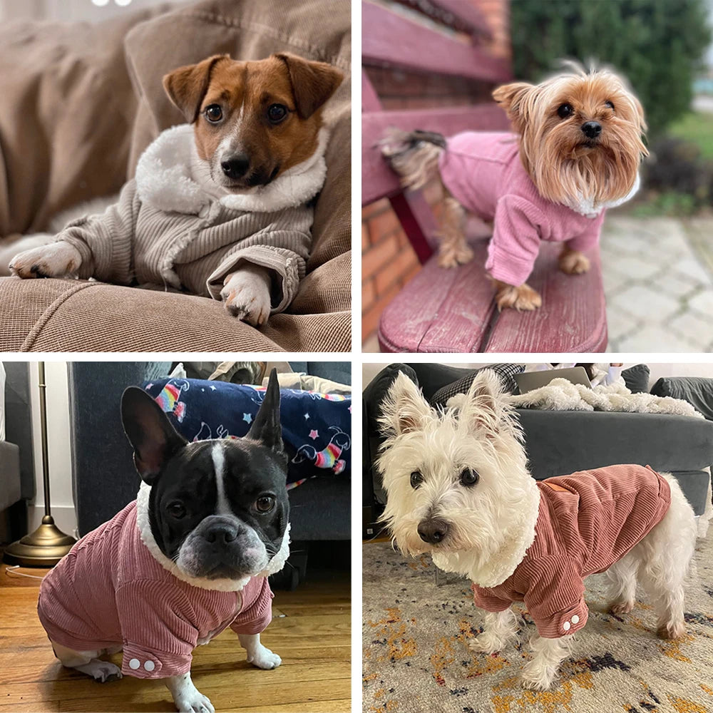 Autumn Winter Warm Puppy Dog Jacket
