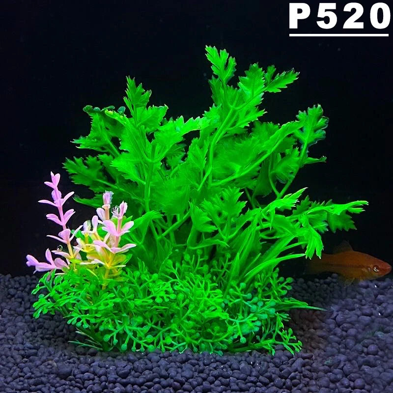 Fish Tank Ornament Plant Aquarium Artificial Decor Plants