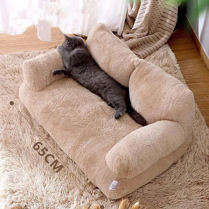 Luxury Sofa Winter Warm Cat Nest Pet Bed