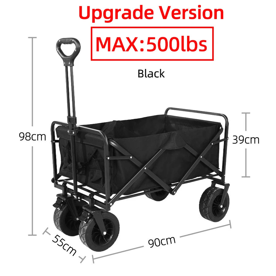 Collapsible Folding Utility Beach Cart