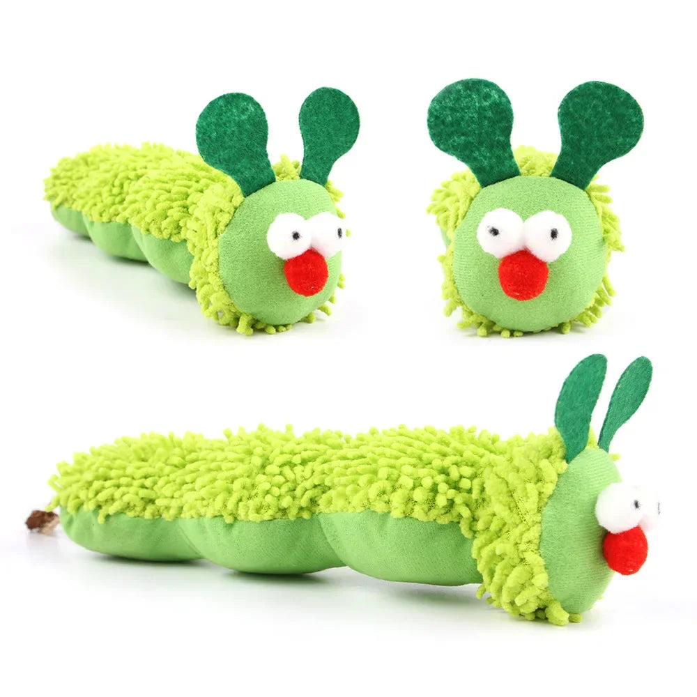 Caterpillar Catnip Molar Cat Chew Toys