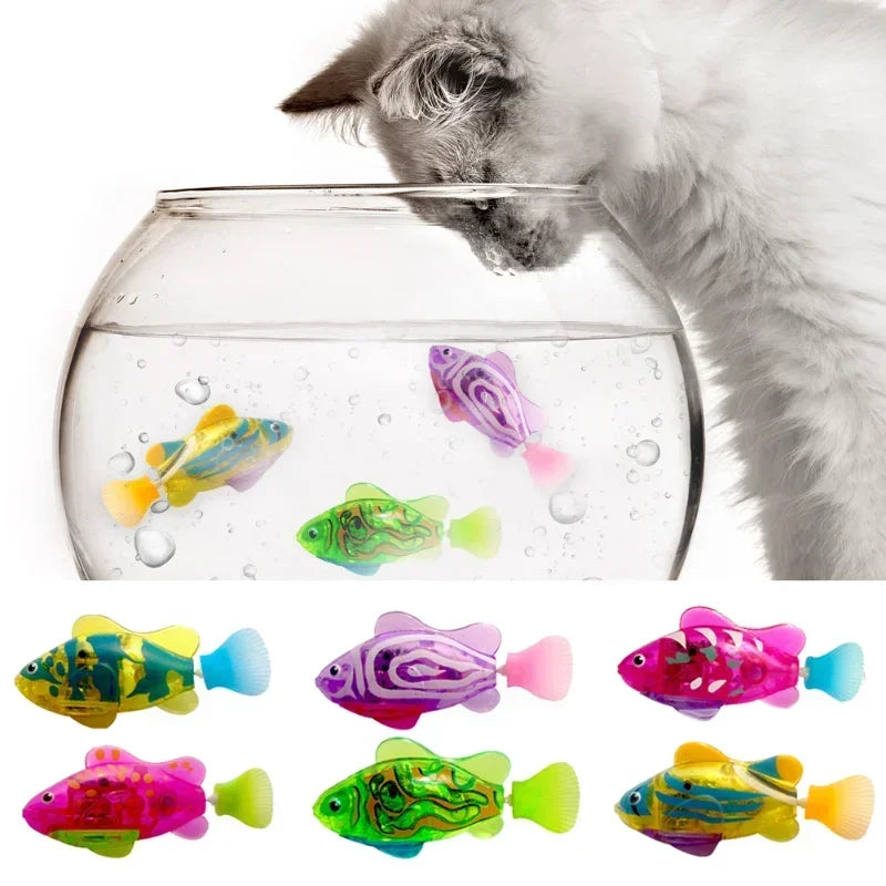 Interactive Electric Fish Water Cat Toy