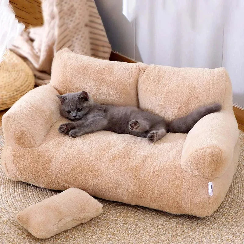Luxury Sofa Winter Warm Cat Nest Pet Bed