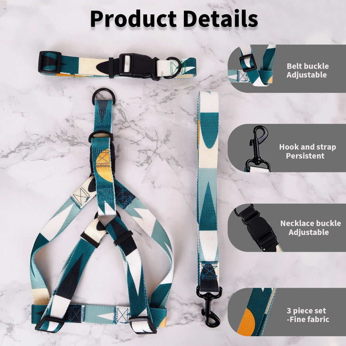 Abstract Chest And harness Set