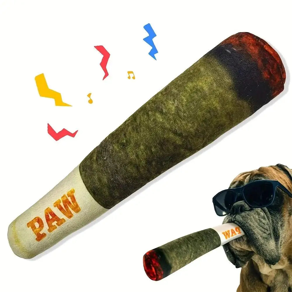 Dog toy cigar