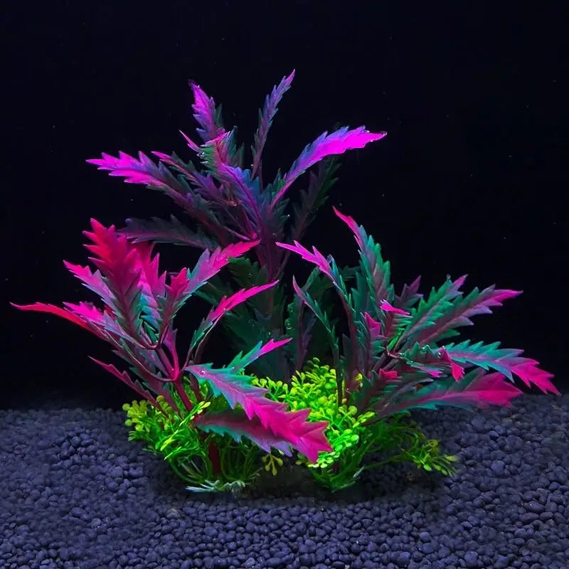 Fish Tank Ornament Plant Aquarium Artificial Decor Plants