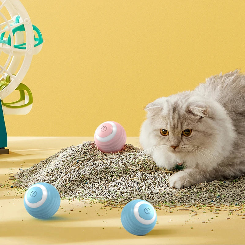 Interactive Automatic Ball Smart Cat Toys