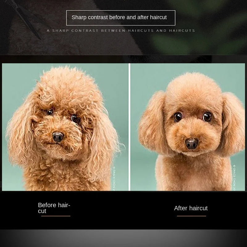 Trimming Bent Scissors Pet Clippers