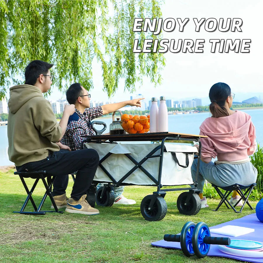 Collapsible Folding Utility Beach Cart