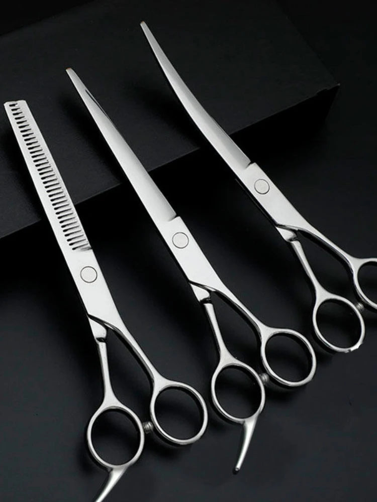 Trimming Bent Scissors Pet Clippers