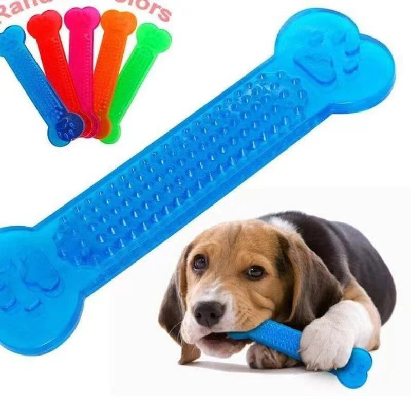 Rubber Bone Dog Chew Pet Toys