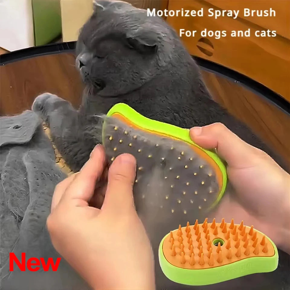 Electric Water Sprayer Cat Steam Brush