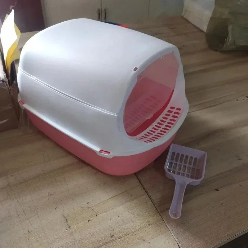 Kitty Sandbox Cat Litter Box Se