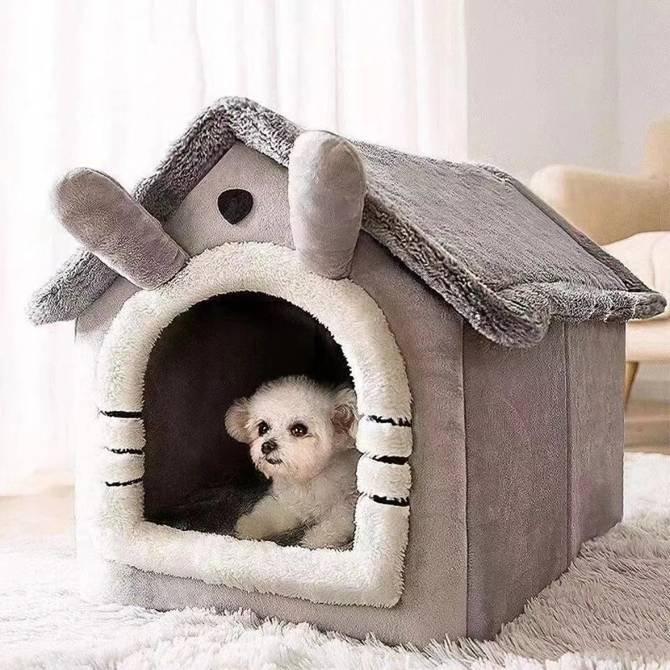 Double Roof Dog House Animal Shape House