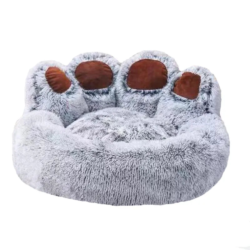 Fluffy Dog Bed Plush Kennel Accessories