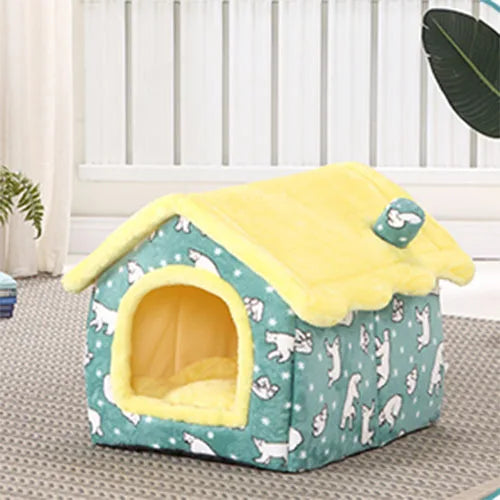 Double Roof Dog House Animal Shape House