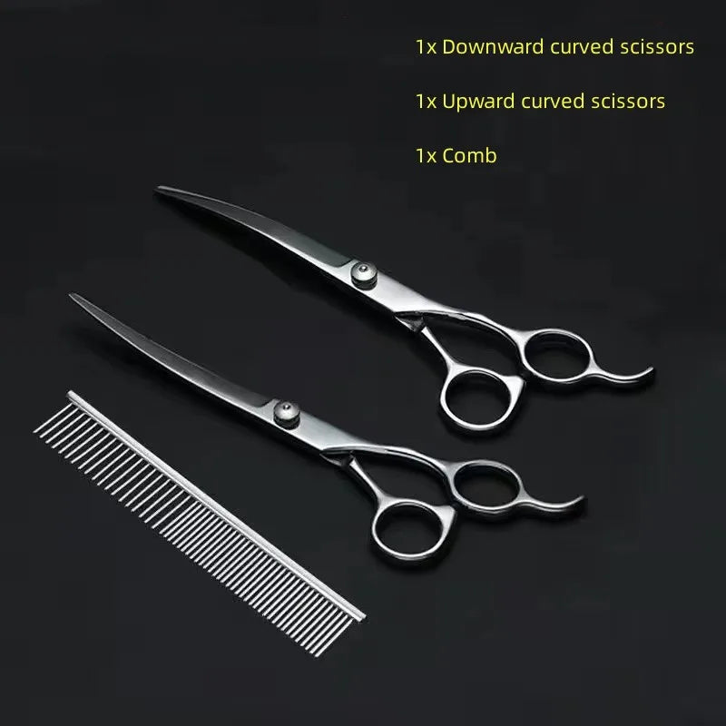 Trimming Bent Scissors Pet Clippers