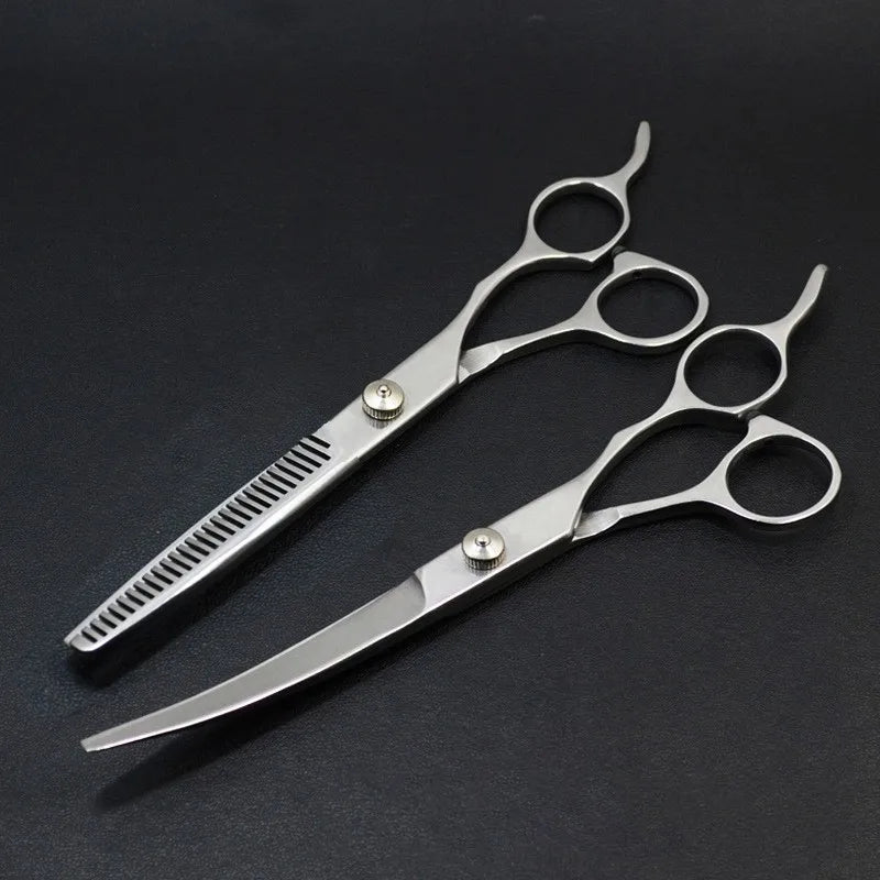 Trimming Bent Scissors Pet Clippers