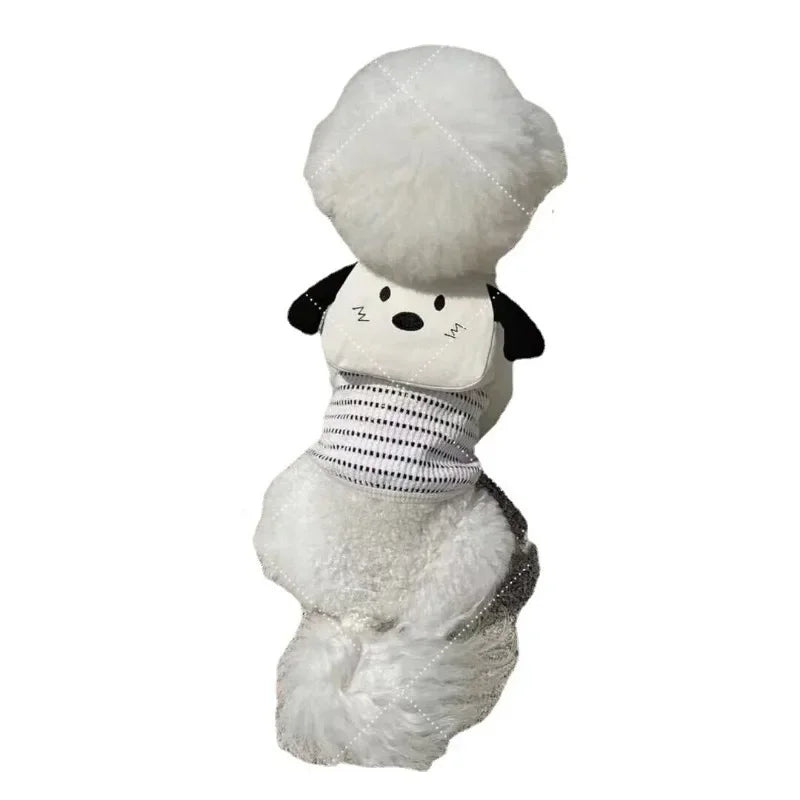 Backpack with Harness Collar with Leash Set