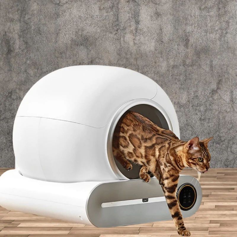 65L Automatic Smart Cat Litter Box Self Cleaning