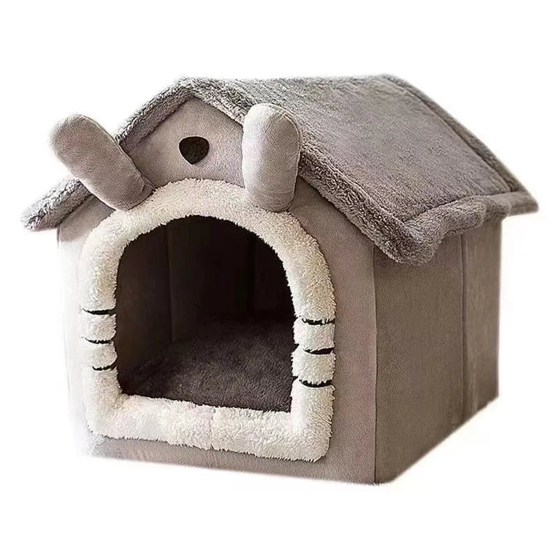 Double Roof Dog House Animal Shape House