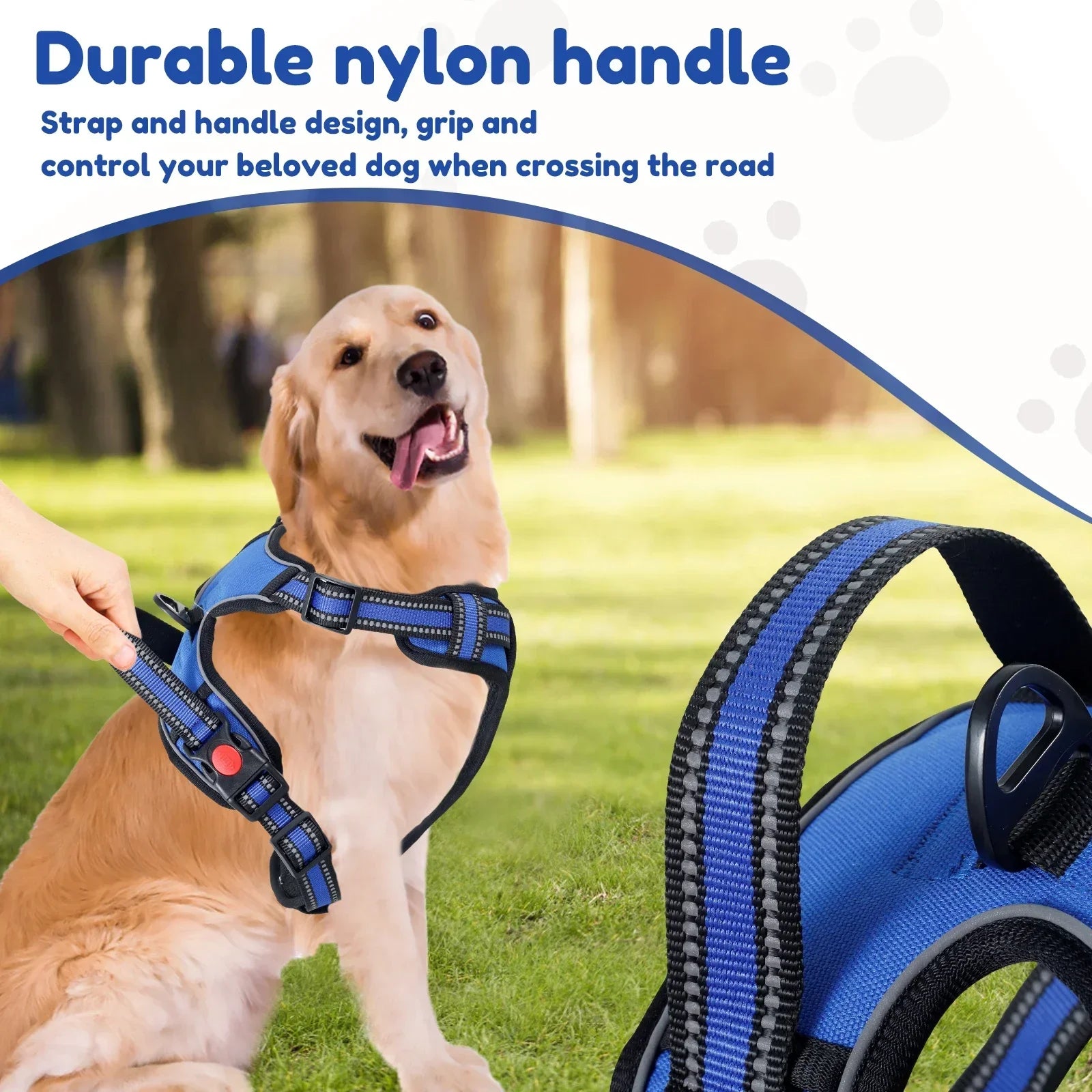 Breathable Mesh No Pull Pet Harness