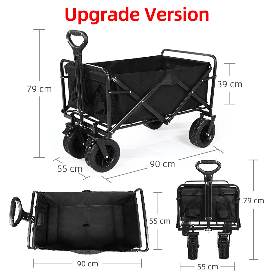 Collapsible Folding Utility Beach Cart