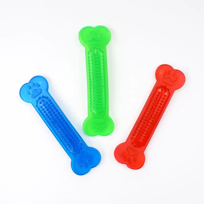 Rubber Bone Dog Chew Pet Toys