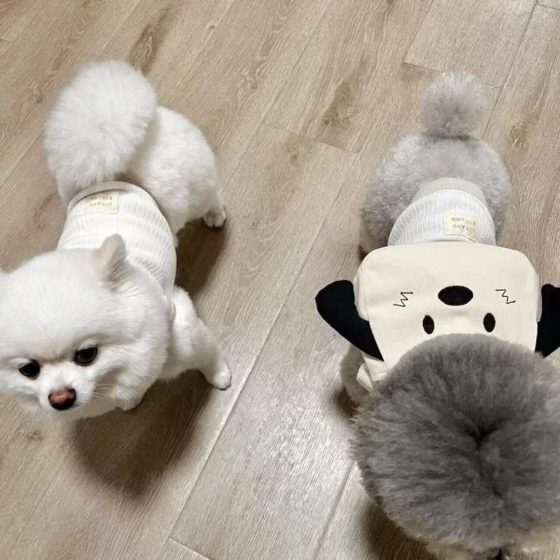 Backpack with Harness Collar with Leash Set