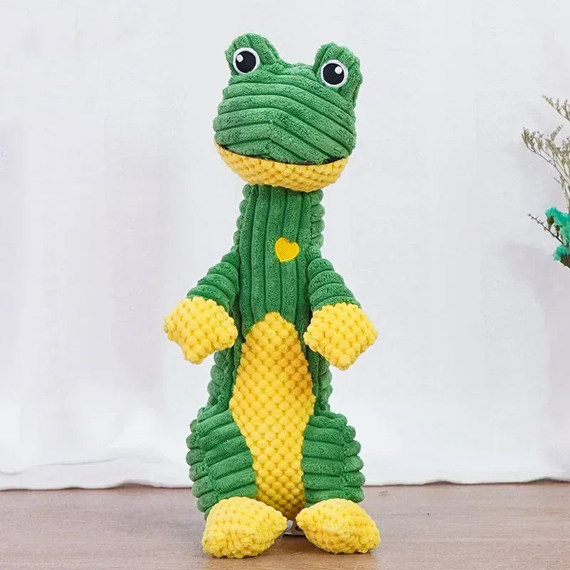 Plush Puppy Squeaky Pet Toys