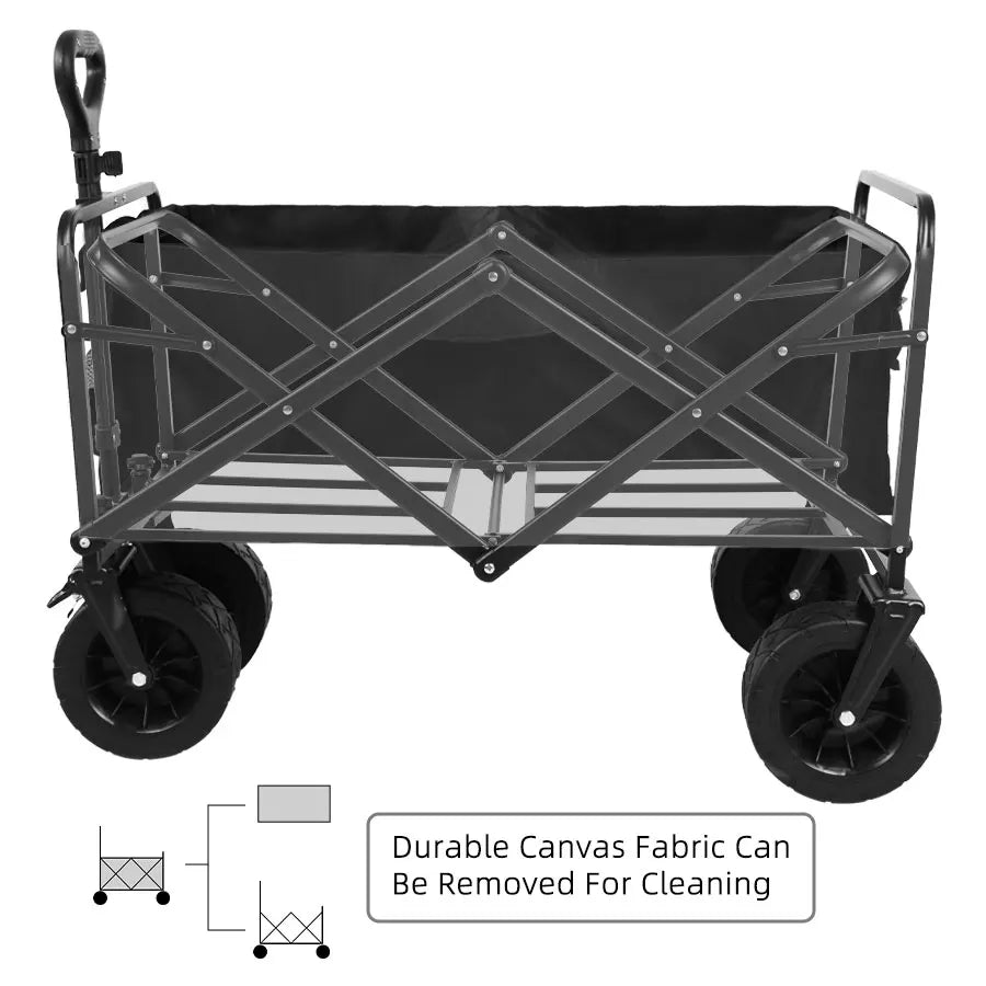 Collapsible Folding Utility Beach Cart
