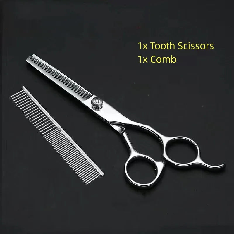 Trimming Bent Scissors Pet Clippers
