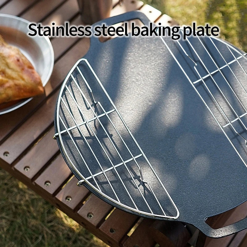 Outdoor Barbecue Net Steam Rack Stainless