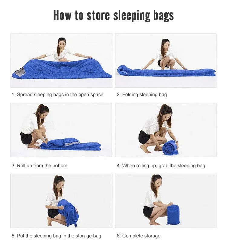 PACOONE Camping Sleeping Bag