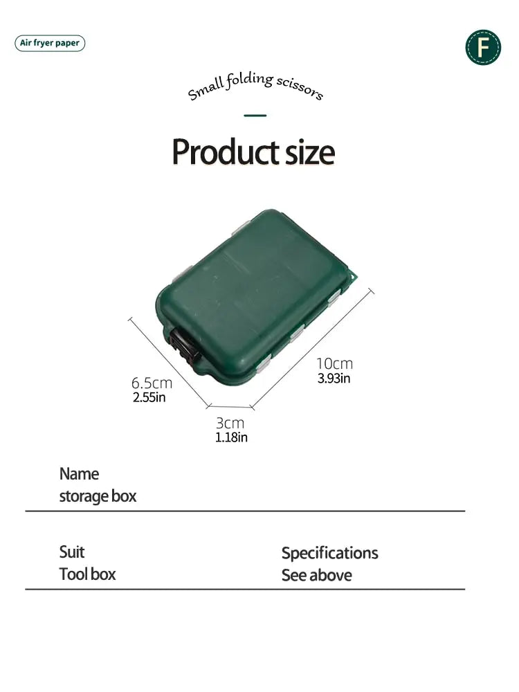 Fishing Tackle Box 10 Compartment
