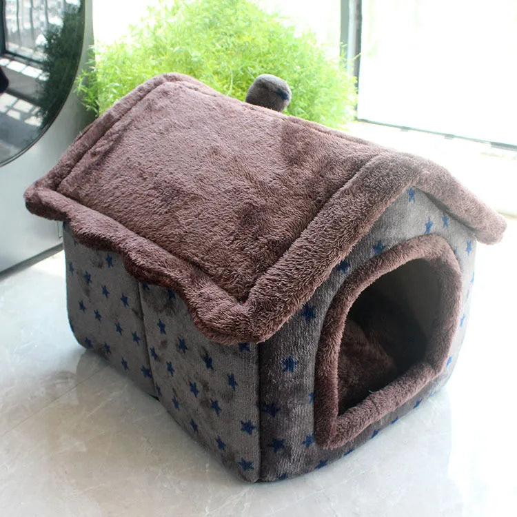 Double Roof Dog House Animal Shape House